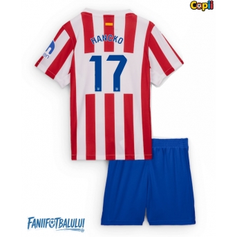 Atletico Madrid David Hancko #17 Echipament de Fotbal Replică 2025-26 Copii Acasa (+ Șorturi)